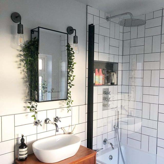 Experiment With Different Orientation #showertile #bathroom #decorhomeideas