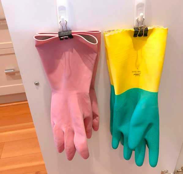 Gloves Hack #kitchen #hacks #organization #decorhomeideas