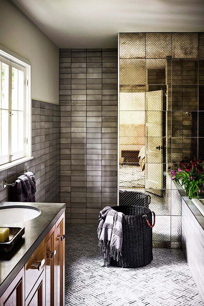 Go Bold With Colors #showertile #bathroom #decorhomeideas