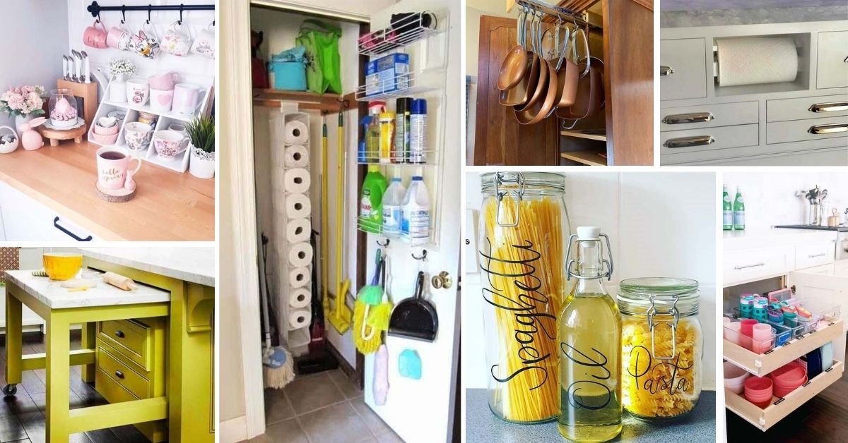 51 Kitchen Organization Ideas & Hacks That Save Space