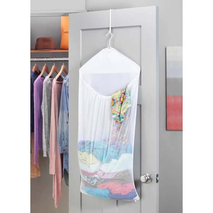 Over the Door Laundry Bag #storage #organization #decorhomeideas