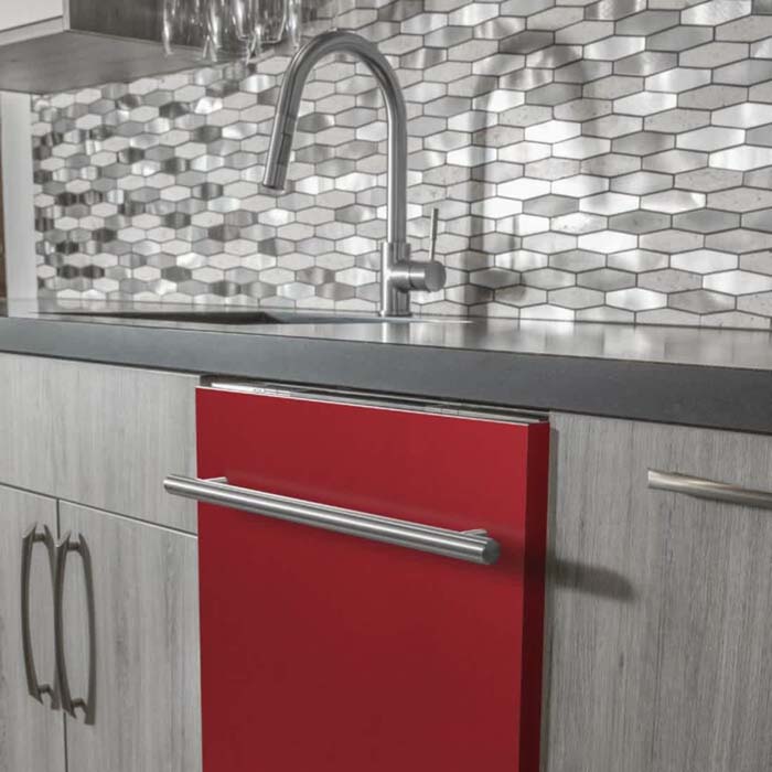 Colorful Series Integrated Dishwasher #kitchen #appliances #decorhomeideas