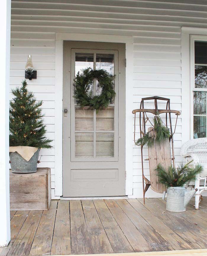 Cookies And Cream Farmhouse Front Door Ideas #farmhouse #frontdoor #decorhomeideas