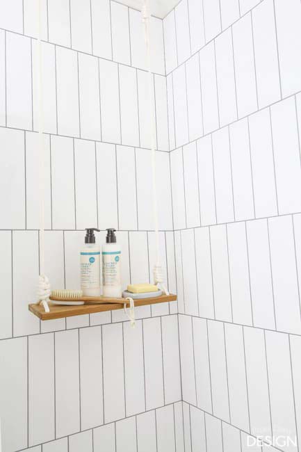 Hanging Swing Style Shower Shelves