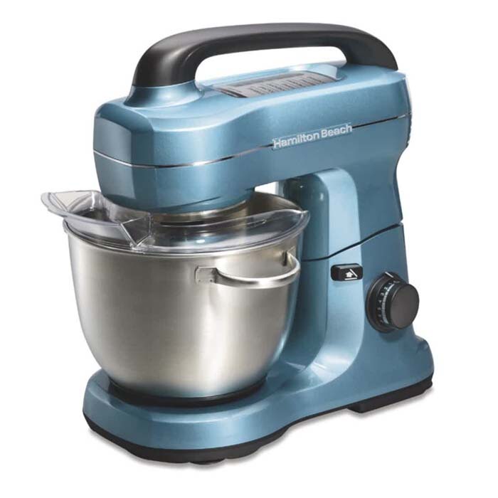 Metallic Blue Mixer #kitchen #appliances #decorhomeideas