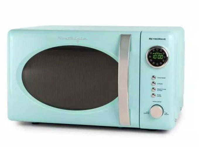 Retro Series Countertop Microwave Oven #kitchen #appliances #decorhomeideas