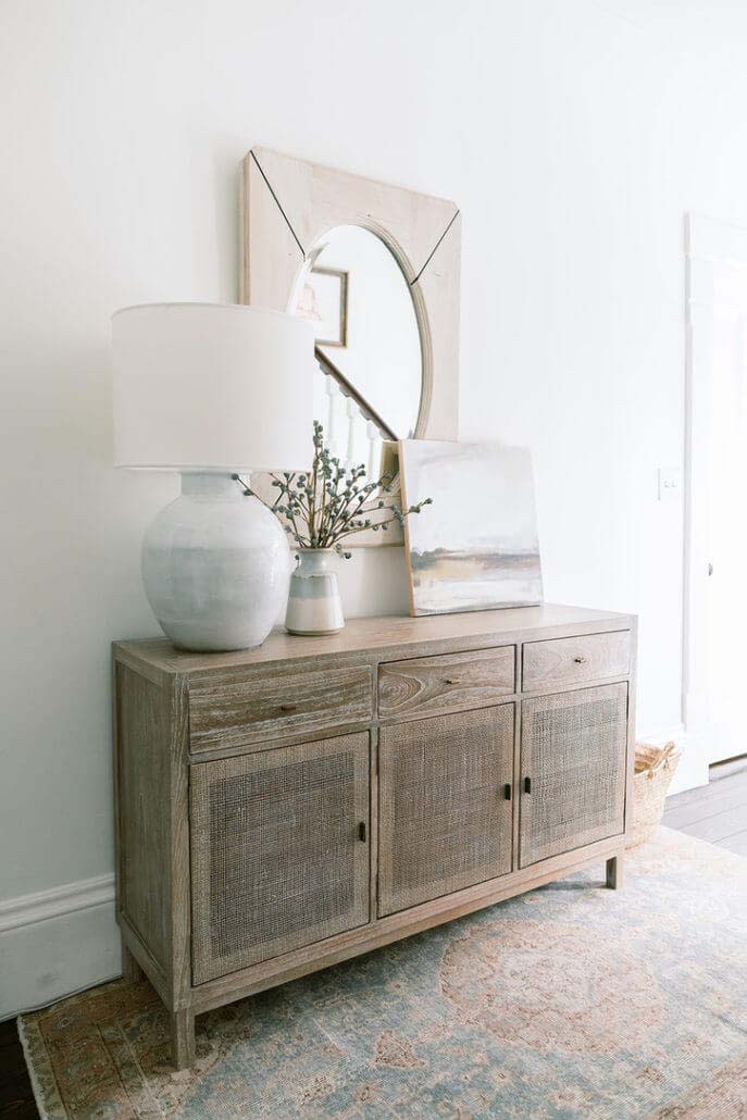 Totally Taupe Modern and Contemporary Entryway #rusticentryway #farmhouse #decor #decorhomeideas