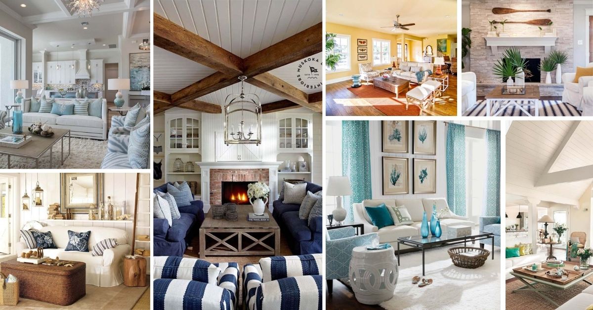 40 Amazing Beach House Interior Design Ideas Decor Home - Beach House Living Room Decorating Ideas