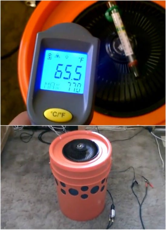 Diy Solar Powered Air Cooler