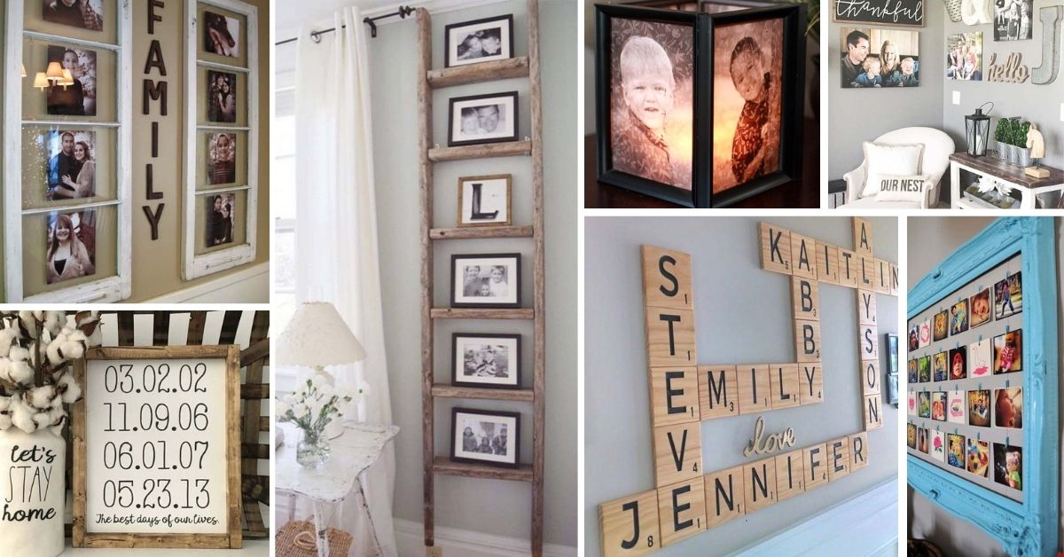 58 Creative Family Inspired Home Decor Ideas To Add Personal Touch - Family Decor Ideas