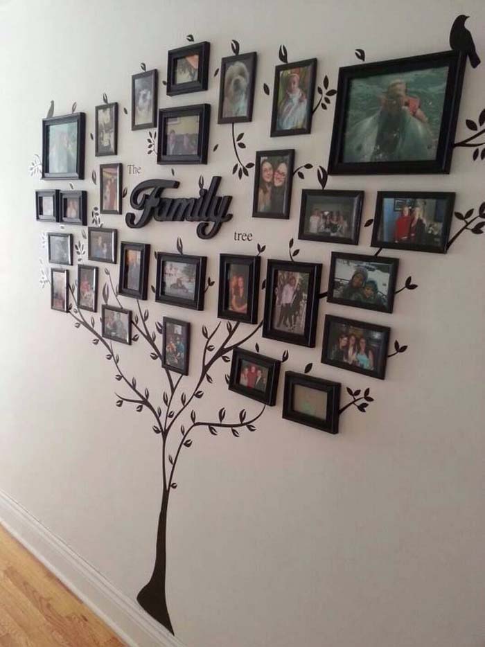 Family Tree Branches out and Blooms #family #homedecor #decorhomeideas