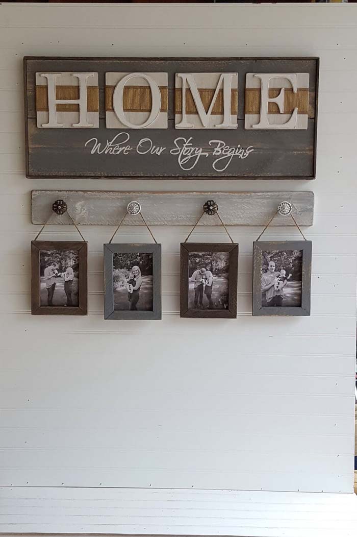 Hanging Home on a Hook #family #homedecor #decorhomeideas