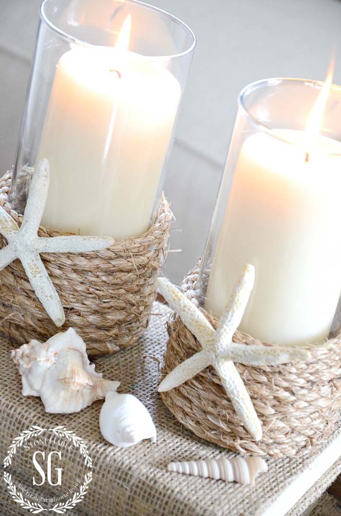 Make your Bathroom Unique with Candles #nauticalbathroom #bathdecor #decorhomeideas