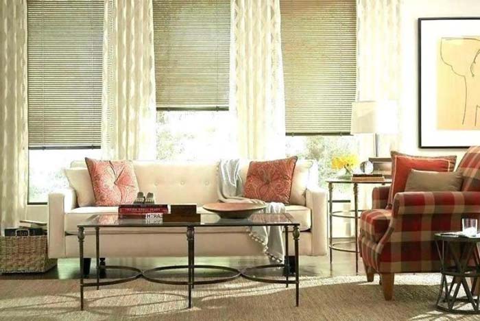 Shabby Farmhouse Style Window Treatment #farmhouse #windowtreatments #decorhomeideas