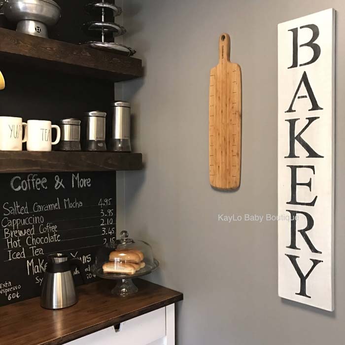 A Coffee Shop in Your Kitchen #farmhouse #walldecor #decorhomeideas