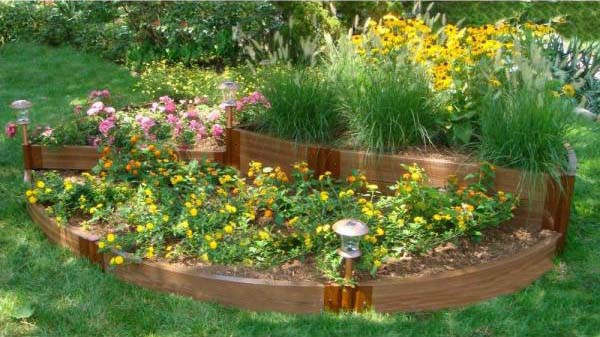 English Country Garden Raised Bed