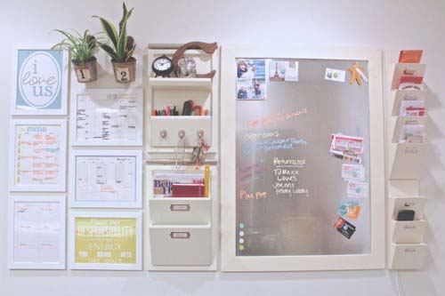 Family Command Center with Printables #commandcenter #organization #diy #decorhomeideas