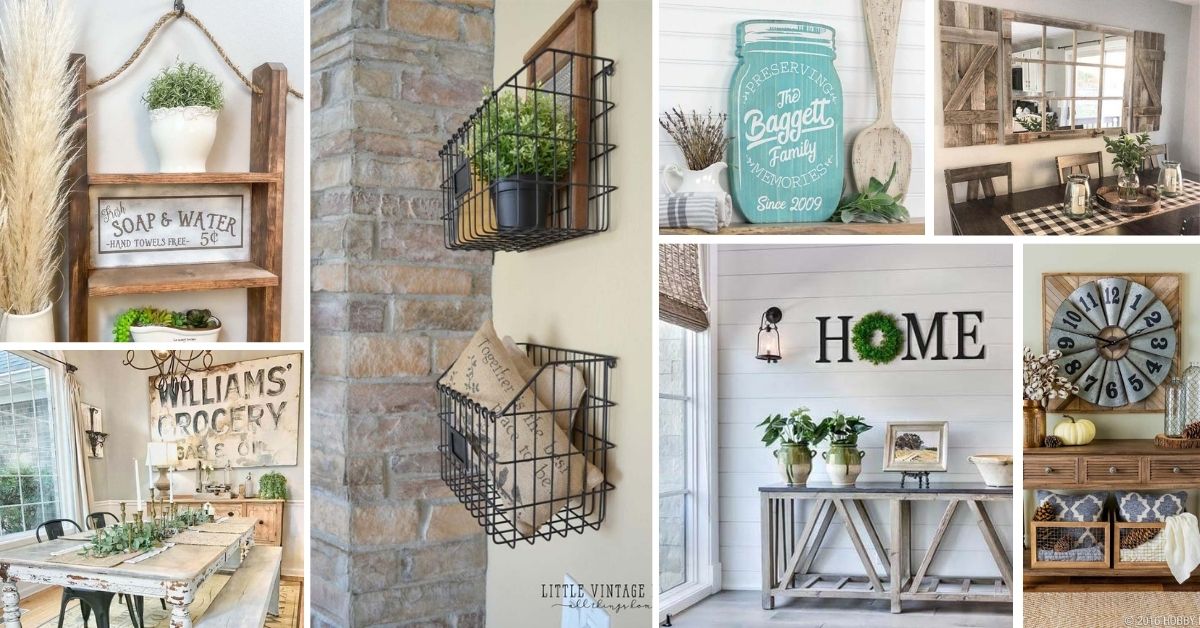 Farmhouse Wall Decor Ideas