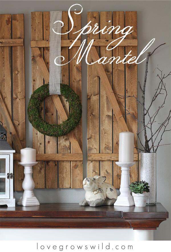 How to Decorate with Spring Wreaths #farmhouse #walldecor #decorhomeideas