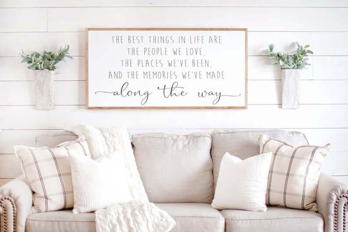 Inspirational and Motivational Wall Art #farmhouse #walldecor #decorhomeideas