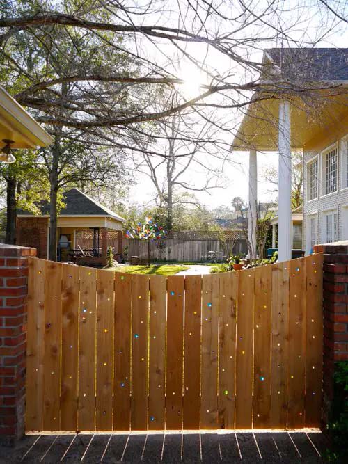 Marble Fence #privacyfence #diy #fencingideas #decorhomeideas