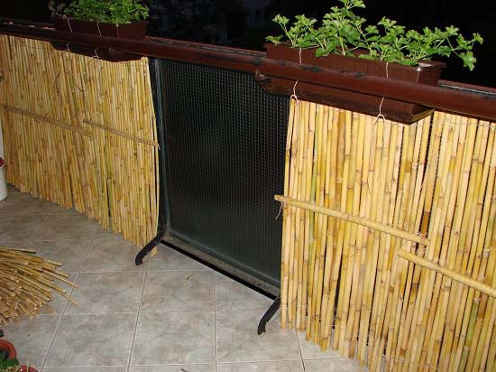 Reed Roll Fencing #privacyfence #diy #fencingideas #decorhomeideas