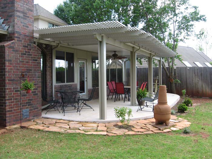 Southwest Lanai Style Pergola #pergola #pergolaideas #pergoladesign #decorhomeideas