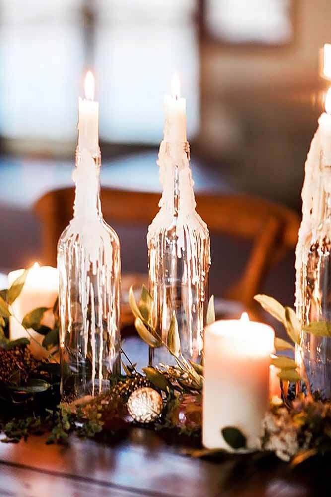 Winter Wonderland Icicle Tapers #candledecorations #candles #homedecor #decorhomeideas