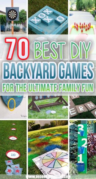 75 Super Creative DIY Backyard Games For The Ultimate Family Fun