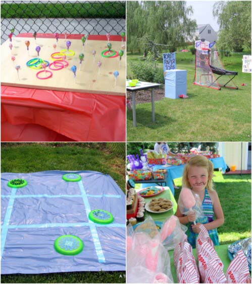 DIY Carnival Party #diybackyardgames #outdoorgames #decorhomeideas