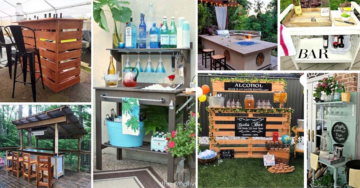 DIY Outdoor Bar Ideas
