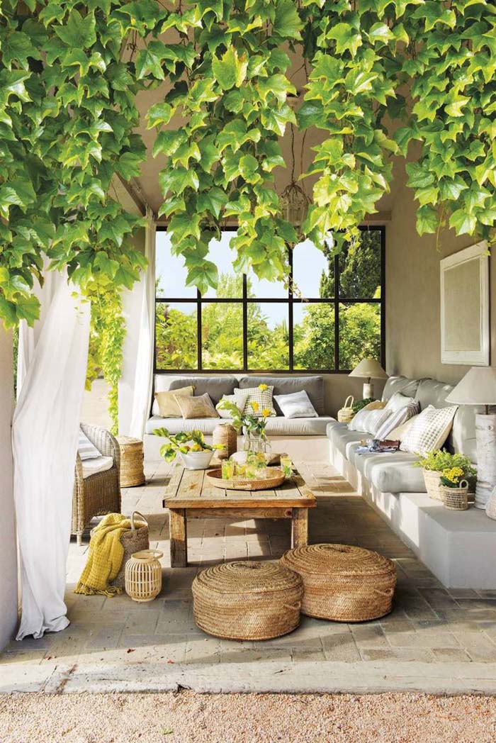 Fresh Mediterranean-Inspired Rustic Patio Design #rusticpatioideas #rusticpatio #decorhomeideas