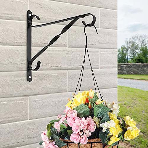 Ornamental Bracket for Hanging Plants #fenceplanters #fenceflowerpots #decorhomeideas