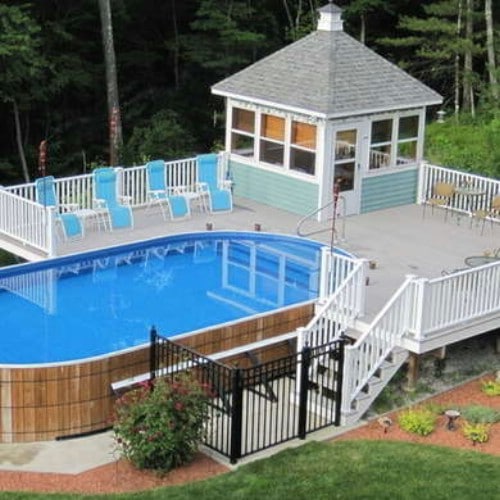 Build a Pool House #poolhacks #diypool #decorhomeideas