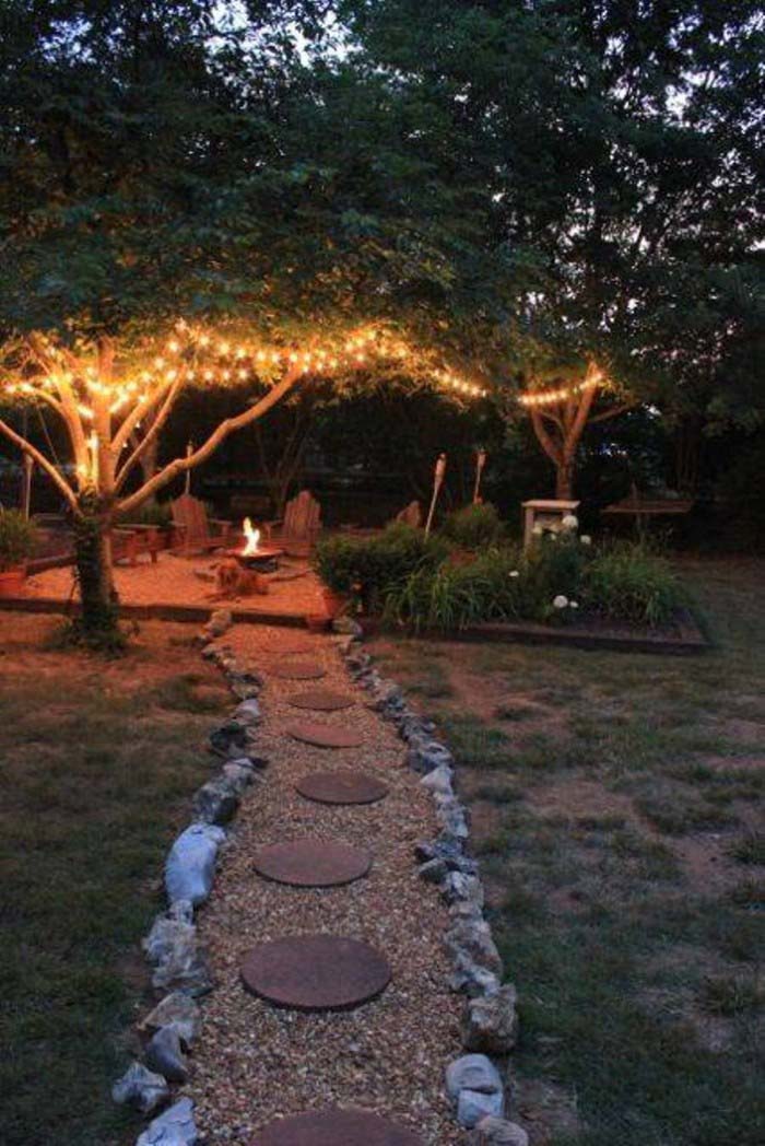 Built for Nighttime Bonding #backyardlandscaping #decorhomeideas