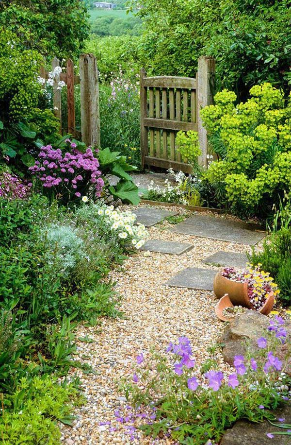 Country Garden Side Yard #sideyard #sidegarden #decorhomeideas