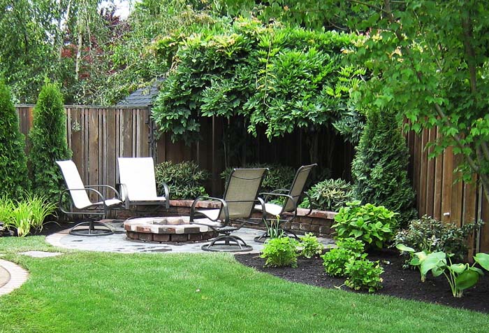 Focus on the Fire #backyardlandscaping #decorhomeideas