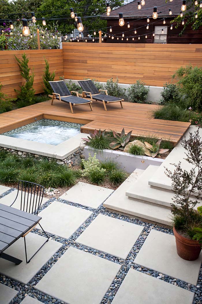 Modern Patio #backyardlandscaping #decorhomeideas