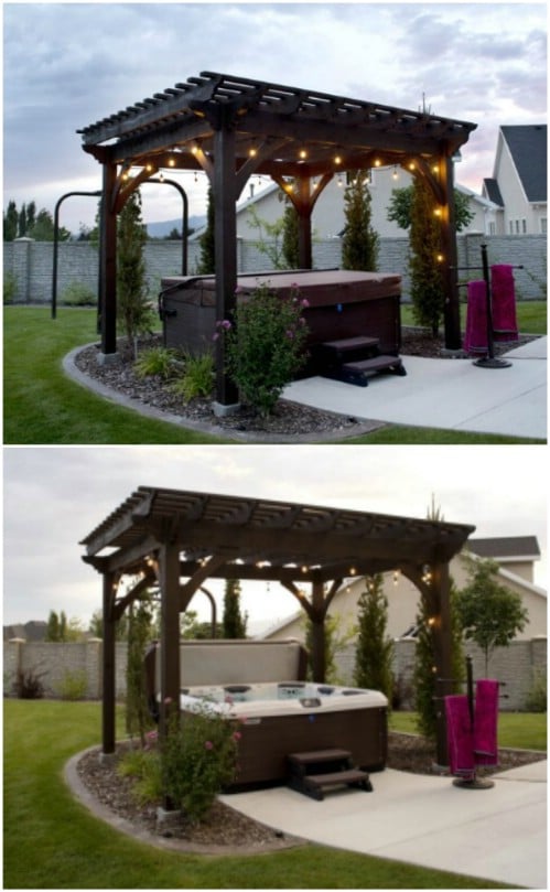 Put Your Pool Under a Pergola #poolhacks #diypool #decorhomeideas