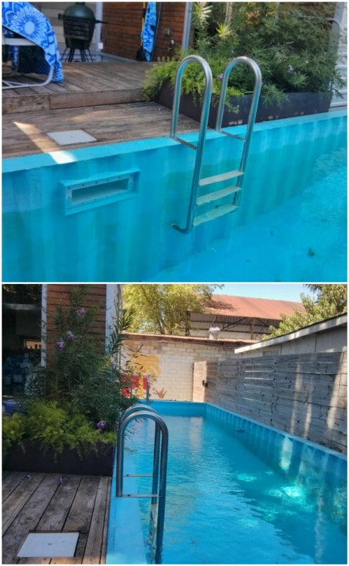 Shipping Container Pool #poolhacks #diypool #decorhomeideas