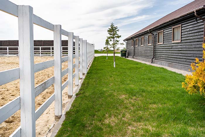 4 Rail Horse Fence