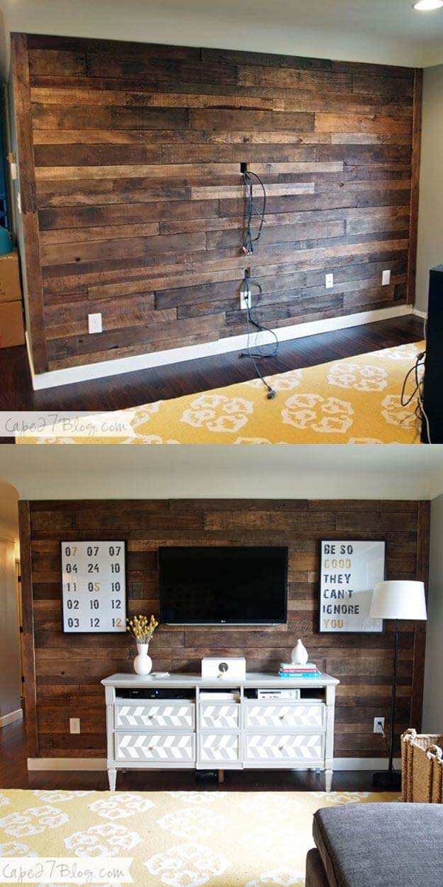 A Bare Wall Living Room Makeover #livingroommakeovers #decorhomeideas