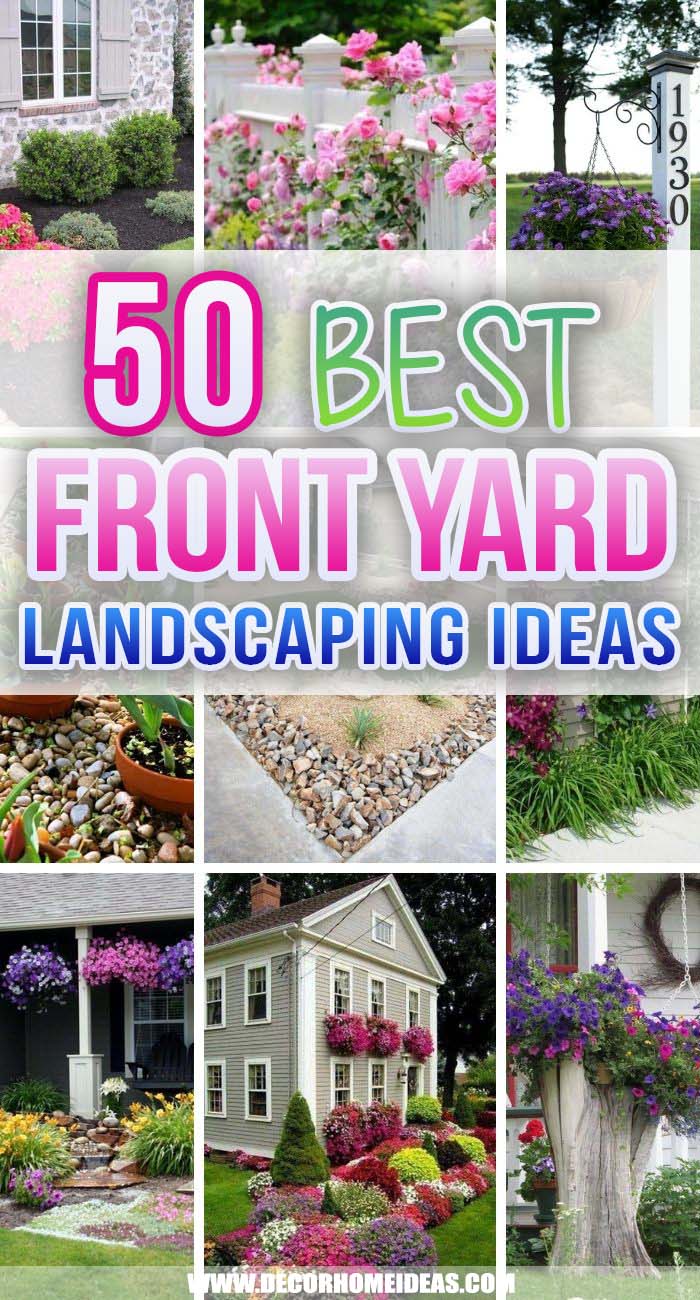 50 Awesome Front Yard Landscaping Ideas, Small Front Yard Landscape Design Ideas