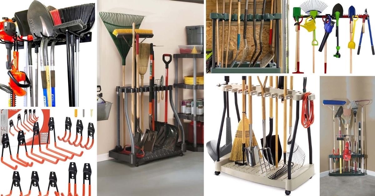12 Best Garden Tool Organizer Ideas For, Stalwart Rolling Garden Fits 40 Tools Storage Rack Tower
