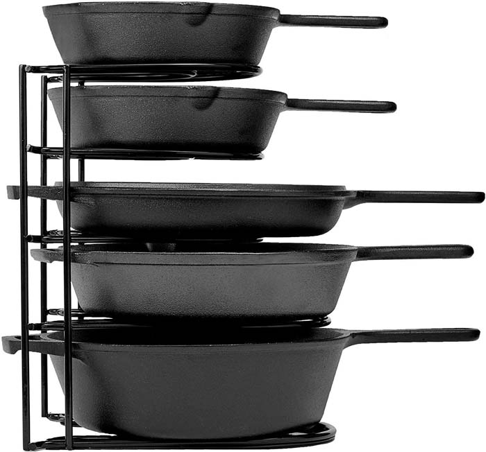 Heavy Duty Pan Organizer #potsandpansorganizer #decorhomeideas