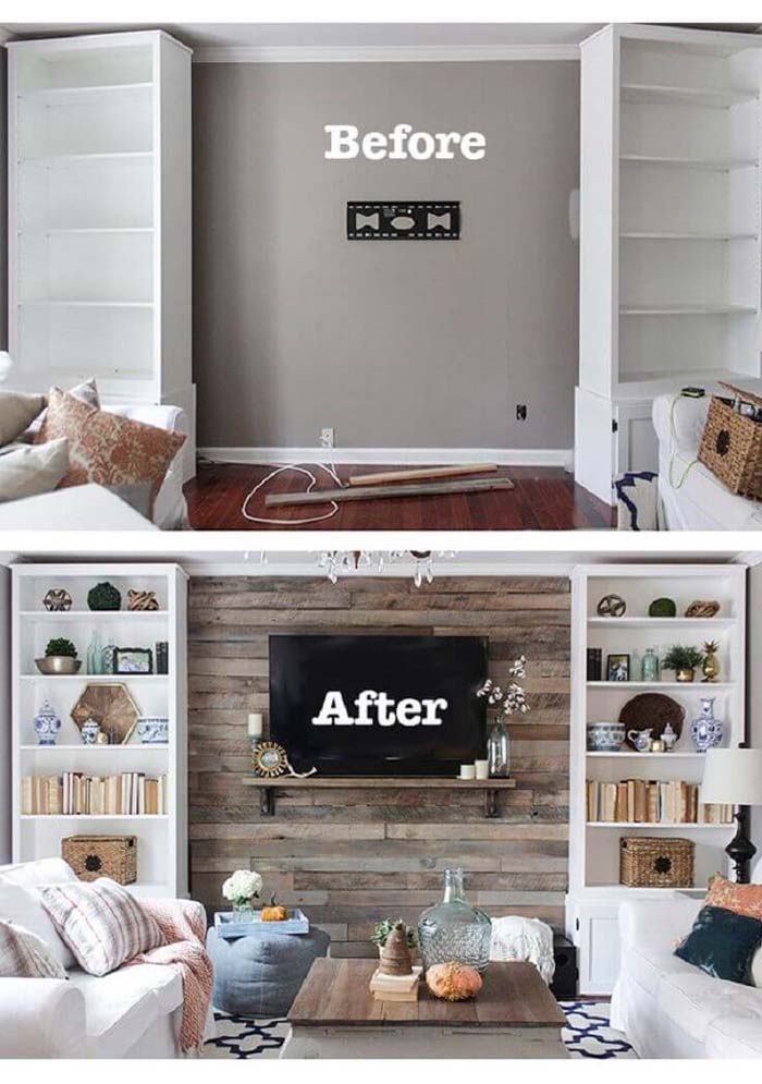 How to Get the Rustic Look #livingroommakeovers #decorhomeideas