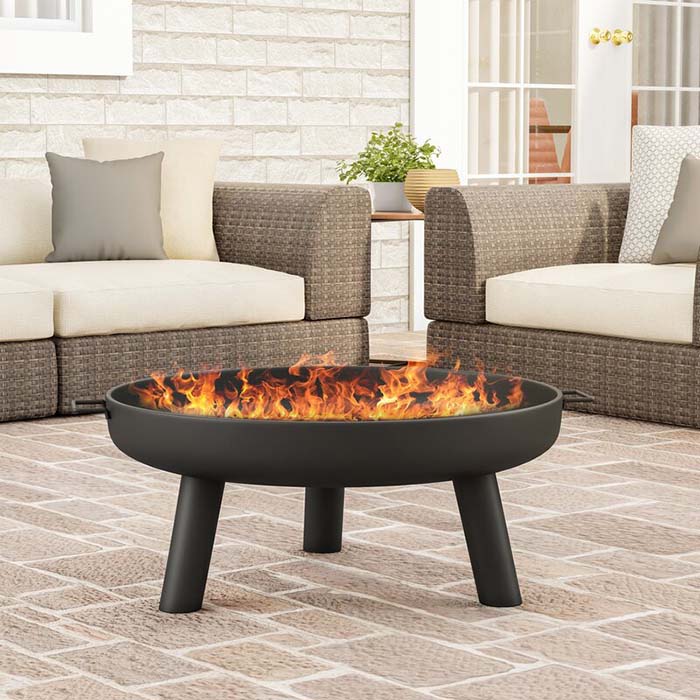 Inexpensive Wood Burning Outdoor Fire Pit