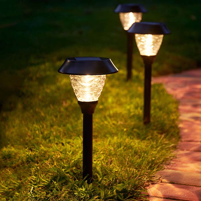 Light Your Way with Staked Solar Lights #backyardlightingideas #decorhomeideas