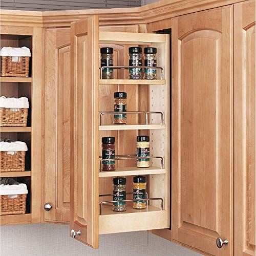 Pull-Out Cabinet Organizer #spicerackideas #decorhomeideas