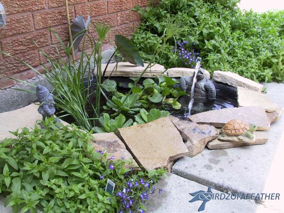 Charming Water Feature #diywaterfountain #decorhomeideas